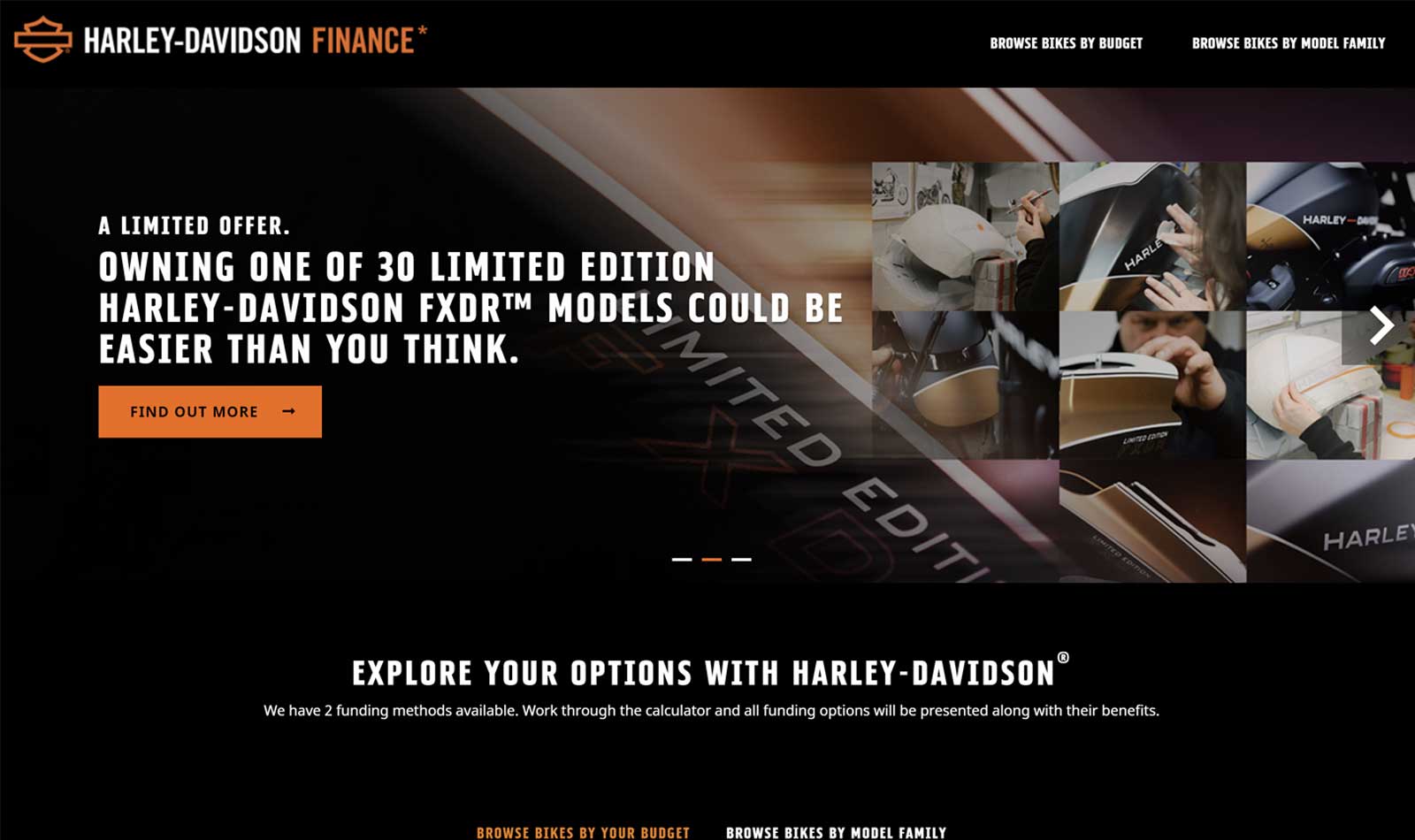 Harley Davidson Financial Services Media Links Online